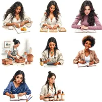 Professional Women Clipart PNG - Extended License – Image 8