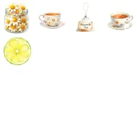 Herbal Tea Clipart PNG - Extended License – Image 4