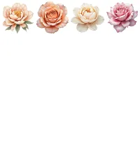 Floral Bloom Clipart PNG - Extended License – Image 3