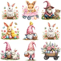 Spring Gnome Clipart PNG - Extended License – Image 3