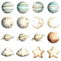 Space Animal Clipart PNG - Extended License – Image 4