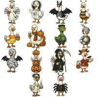 Fall Duck Clipart PNG - Extended License – Image 2
