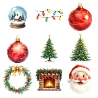 Christmas Holiday Clipart PNG - Extended License – Image 2
