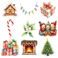 Christmas Family Clipart PNG - Extended License – Image 3