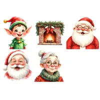Christmas Family Clipart PNG - Extended License – Image 4