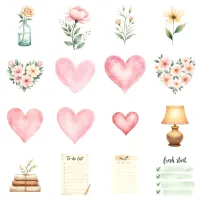 Cozy Home Reset Clipart PNG - Extended License – Image 4