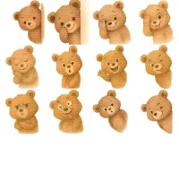 Cute Bear Cubs Clipart PNG - Extended License – Image 2