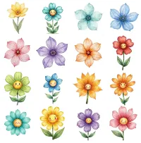 Cute Garden Clipart PNG - Extended License – Image 2