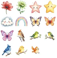 Cute Garden Clipart PNG - Extended License – Image 3