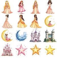 Fairy Tale Princess Clipart PNG - Extended License – Image 2