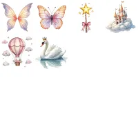 Fairy Princess Clipart PNG - Extended License – Image 4