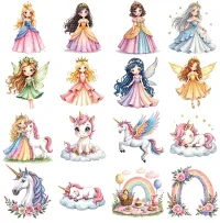 Fairy Princess Clipart PNG - Extended License – Image 2