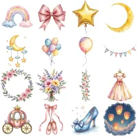 Fairy Princess Clipart PNG - Extended License – Image 3