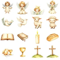 Christian Easter Clipart PNG - Extended License – Image 2