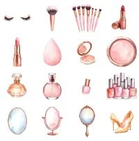New Year Glam Clipart PNG - Extended License – Image 4
