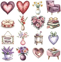 Cozy Home Clipart PNG - Extended License – Image 3