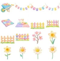 Cozy Knitted Easter Animal Clipart PNG - Personal Use License – Image 8