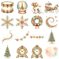 Christmas Ballet Nutcracker Clipart PNG - Extended License – Image 3