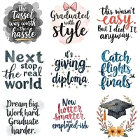 Graduation Animals Clipart PNG - Extended License – Image 8