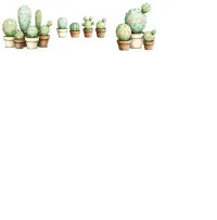 Cute Cactus Love Clipart PNG - Extended License – Image 6