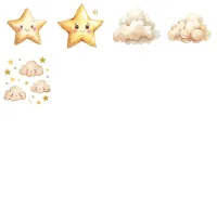 Rainbow Teddy Bear Clipart PNG - Extended License – Image 4