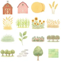 Farm Animal Homestead Clipart PNG - Personal Use License – Image 2
