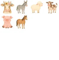 Farm Animal Homestead Clipart PNG - Personal Use License – Image 6