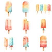 Beach Summer Accessories Clipart PNG - Extended License – Image 8