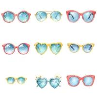 Beach Summer Accessories Clipart PNG - Extended License – Image 2