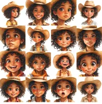 Adventurous Kids Explorer Clipart PNG - Extended License – Image 2