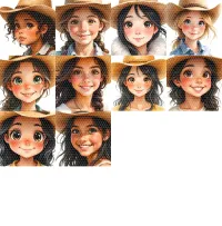 Adventurous Kids Explorer Clipart PNG - Extended License – Image 3
