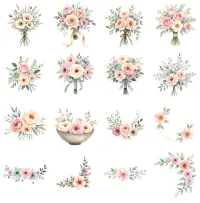 Wedding Day Elements Clipart PNG - Extended License – Image 4