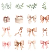 Wedding Day Elements Clipart PNG - Extended License – Image 6