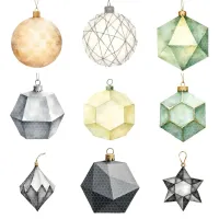 Scandinavian Christmas Ornament Clipart PNG - Extended License – Image 2