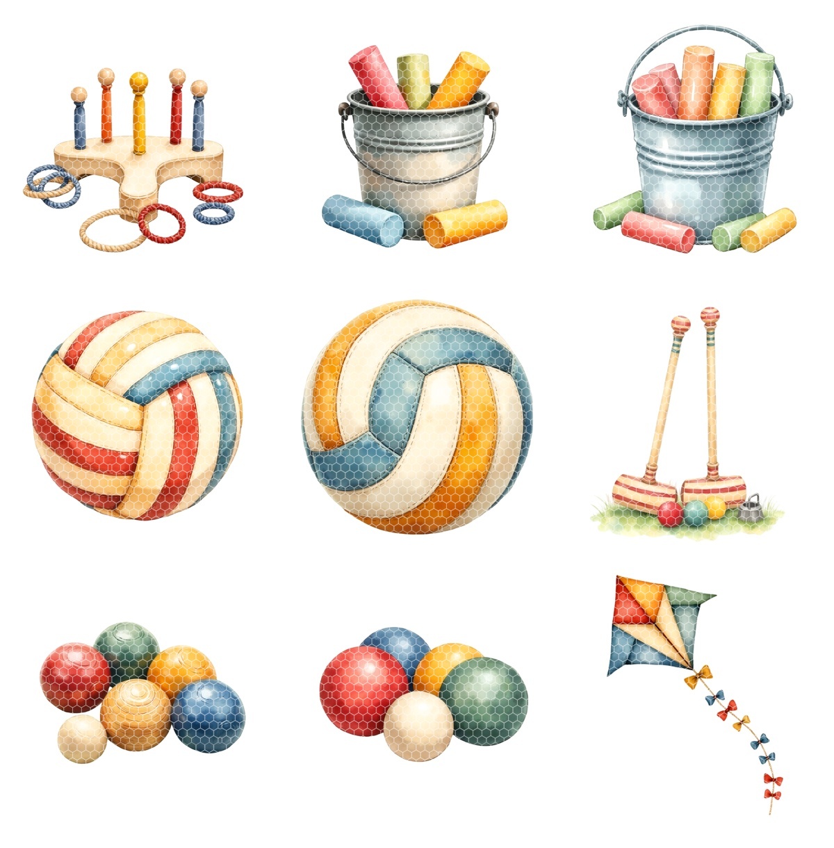 Backyard cookout BBQ Summer Picnic Clipart PNG - Commercial + PLR Use License – Image 8