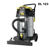 (EL 123) - مكنسة صناعية من Emblème – مكنسة صناعية, 70 لتر - محرك نحاسي مزدوج, Emblème