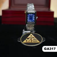 كارتير تانك (GA317) - Cartier Tank – نسائي, أزرق مميز, Cartier - ضمان سنة