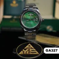 رولكس داي ديت (GA327) - Rolex Day-Date – رجالي, أخضر متدرج, Rolex - ضمان سنة
