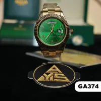 رولكس داي ديت (GA374) - Rolex Day-Date – رجالي, أخضر, Rolex - ضمان سنة