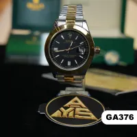 رولكس أويستر بربتشوال (GA376) - Rolex Oyster Perpetual – رجالي, أسود, Rolex - ضمان سنة