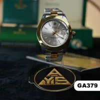 رولكس أويستر بربتشوال (GA379) - Rolex Oyster Perpetual – رجالي, فضي, Rolex - ضمان سنة