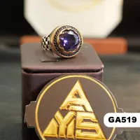 💍 محبس فضة (GA519) - Silver Ring – فضة 925 - عثماني, غير محدد, غير محدد
