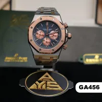 أوديمار بيجيه (GA456) - Audemars Piguet – رجالي, أسود (مخطط), Audemars Piguet - ضمان سنتين