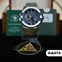 سانتا باربرا بولو (GA474) – رجالي, أسود (كرونوغراف), Santa Barbara Polo - ضمان 3 سنوات