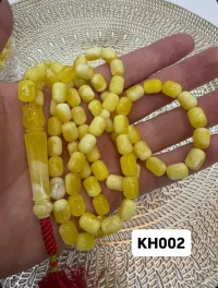 (KH002) سبحة كهرب حر أصلي صندوقي  – Image 2