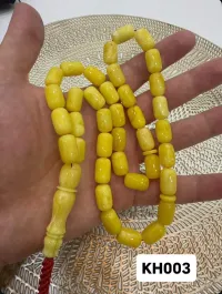 (KH003) سبحة كهرب حر اصلي برميلي  – Image 2