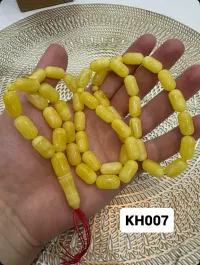  (KH007) سبحة كهرب حر أصلي صنوبري  – Image 2