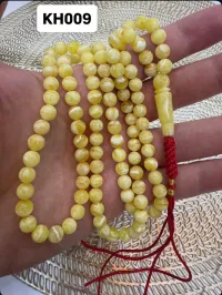 (KH009)  سبحة كهرب حر أصلي دائري مشخط  – Image 2