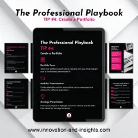 The Professional Playbook | Tip #4: Create a Portfolio – Image 1
