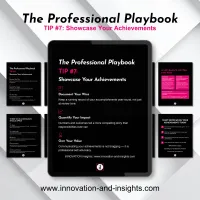 The Professional Playbook | Tip #7: Showcase Your Achievements – Image 1